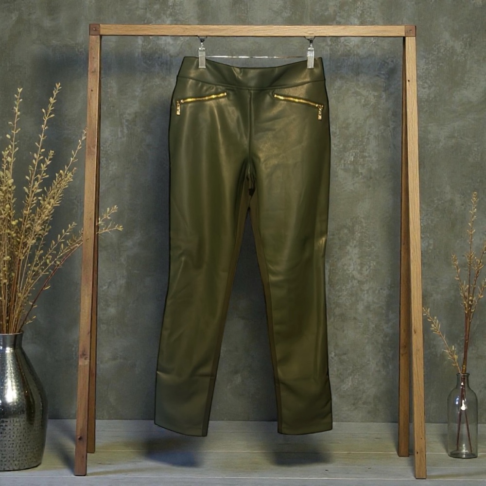 Vegan leather pants